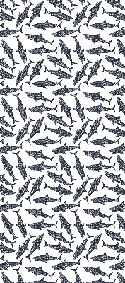 Rolgordijn voor het raam Haaien