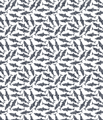 Rolgordijn voor het raam Haaien