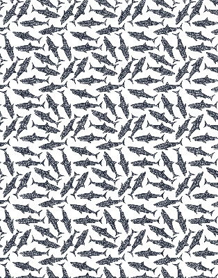 Rolgordijn voor het raam Haaien