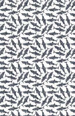 Rolgordijn voor het raam Haaien