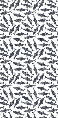 Rolgordijn voor het raam Haaien