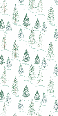 Rolgordijn voor het raam Bomen