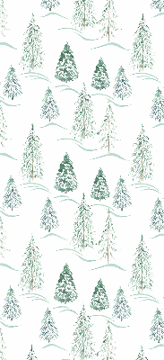 Rolgordijn voor het raam Bomen