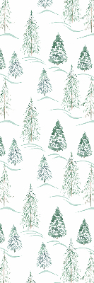 Rolgordijn voor het raam Bomen