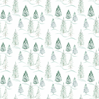 Rolgordijn voor het raam Bomen