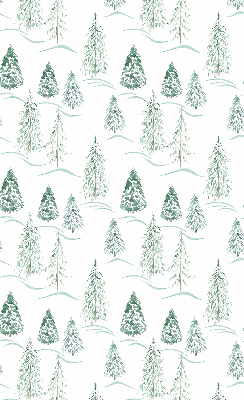 Rolgordijn voor het raam Bomen