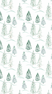 Rolgordijn voor het raam Bomen