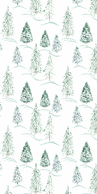 Rolgordijn voor het raam Bomen