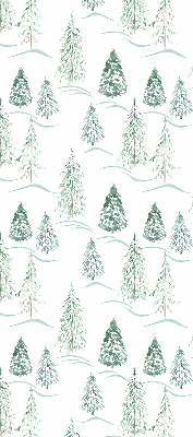 Rolgordijn voor het raam Bomen