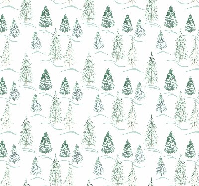 Rolgordijn voor het raam Bomen