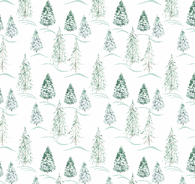 Rolgordijn voor het raam Bomen