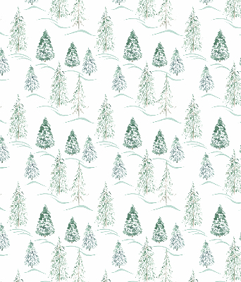 Rolgordijn voor het raam Bomen