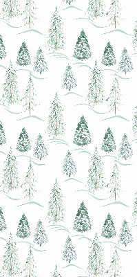 Rolgordijn voor het raam Bomen