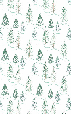 Rolgordijn voor het raam Bomen