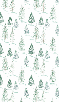 Rolgordijn voor het raam Bomen