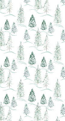 Rolgordijn voor het raam Bomen