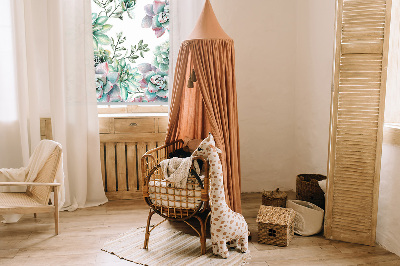 Rolgordijn voor het raam Groene planten
