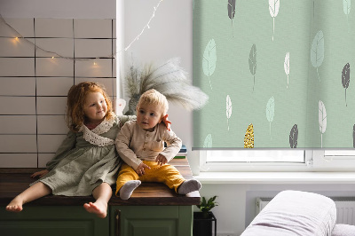 Rolgordijn verduisterend Kleurrijke bomen