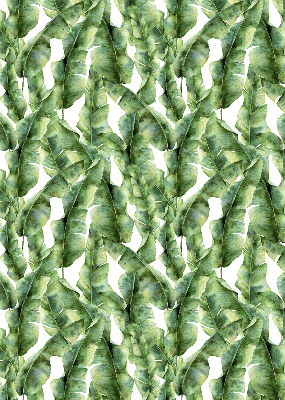 Rolgordijn voor het raam Bladeren