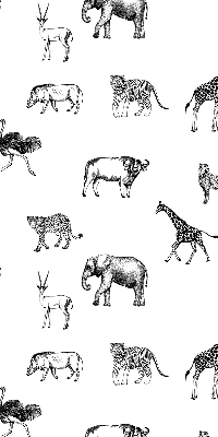 Rolgordijn verduisterend Dieren