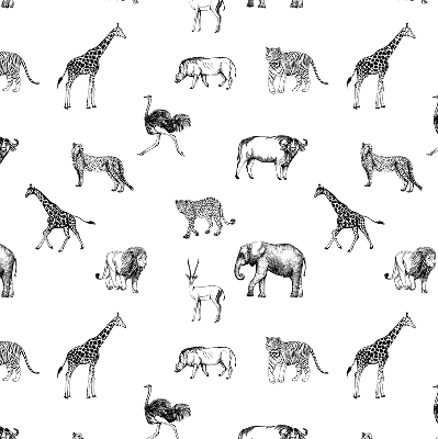 Rolgordijn verduisterend Dieren