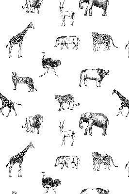 Rolgordijn verduisterend Dieren