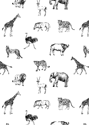 Rolgordijn verduisterend Dieren