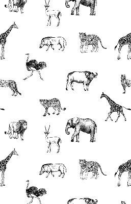 Rolgordijn verduisterend Dieren