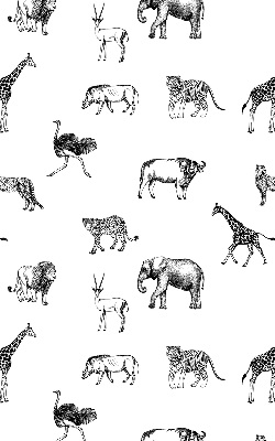 Rolgordijn verduisterend Dieren