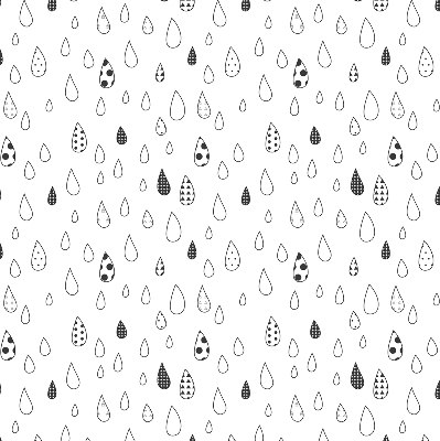 Rolgordijn voor het raam Druppels