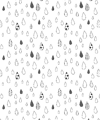 Rolgordijn voor het raam Druppels