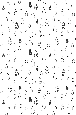 Rolgordijn voor het raam Druppels