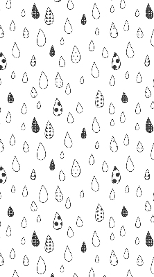 Rolgordijn voor het raam Druppels