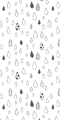 Rolgordijn voor het raam Druppels