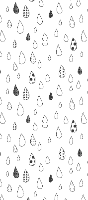 Rolgordijn voor het raam Druppels