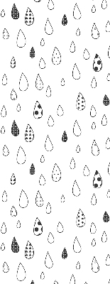 Rolgordijn voor het raam Druppels