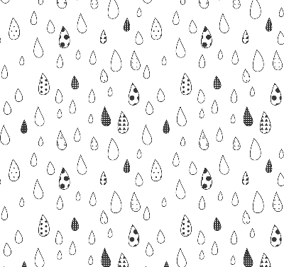 Rolgordijn voor het raam Druppels