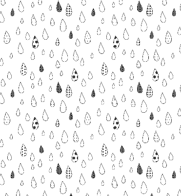 Rolgordijn voor het raam Druppels