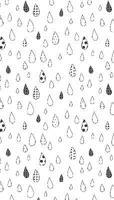 Rolgordijn voor het raam Druppels