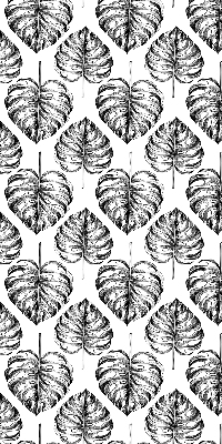 Rolgordijn verduisterend Grijze bladeren