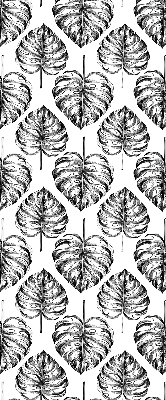 Rolgordijn verduisterend Grijze bladeren