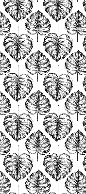 Rolgordijn verduisterend Grijze bladeren