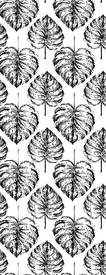 Rolgordijn verduisterend Grijze bladeren