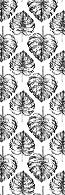 Rolgordijn verduisterend Grijze bladeren