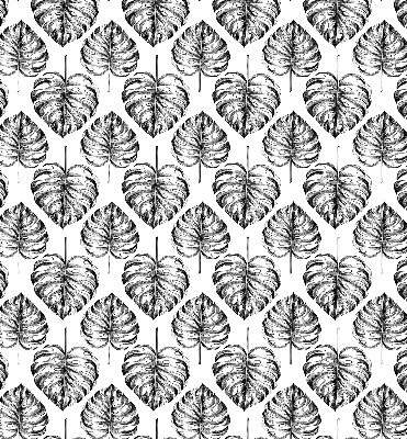 Rolgordijn verduisterend Grijze bladeren