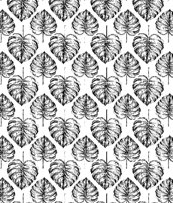 Rolgordijn verduisterend Grijze bladeren