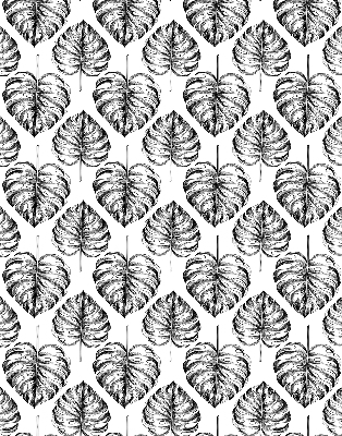 Rolgordijn verduisterend Grijze bladeren