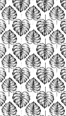 Rolgordijn verduisterend Grijze bladeren