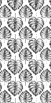 Rolgordijn verduisterend Grijze bladeren