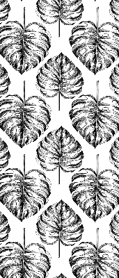 Rolgordijn verduisterend Grijze bladeren